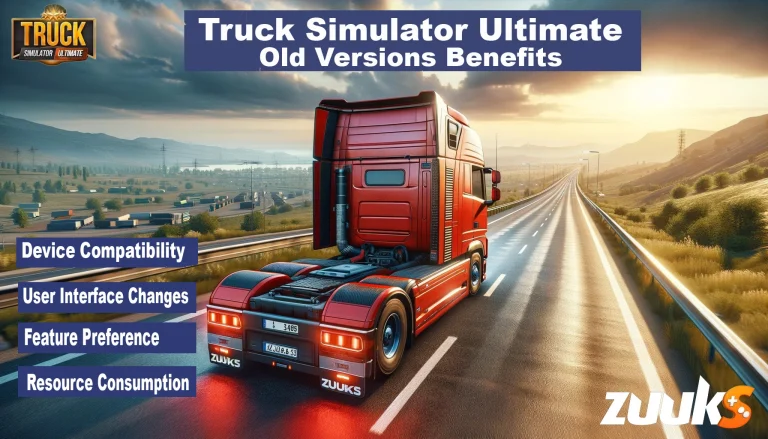 Benefits of Truck Simulator: Ultimate APK Old Versions Highway View
