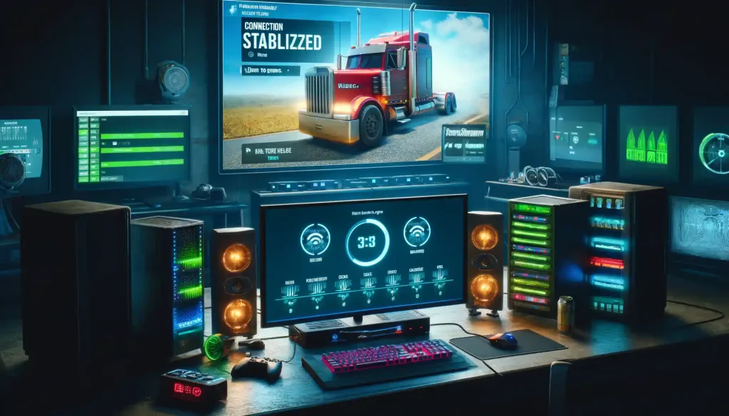 Truck Simulator Ultimate multiplayer mode connectivity setup